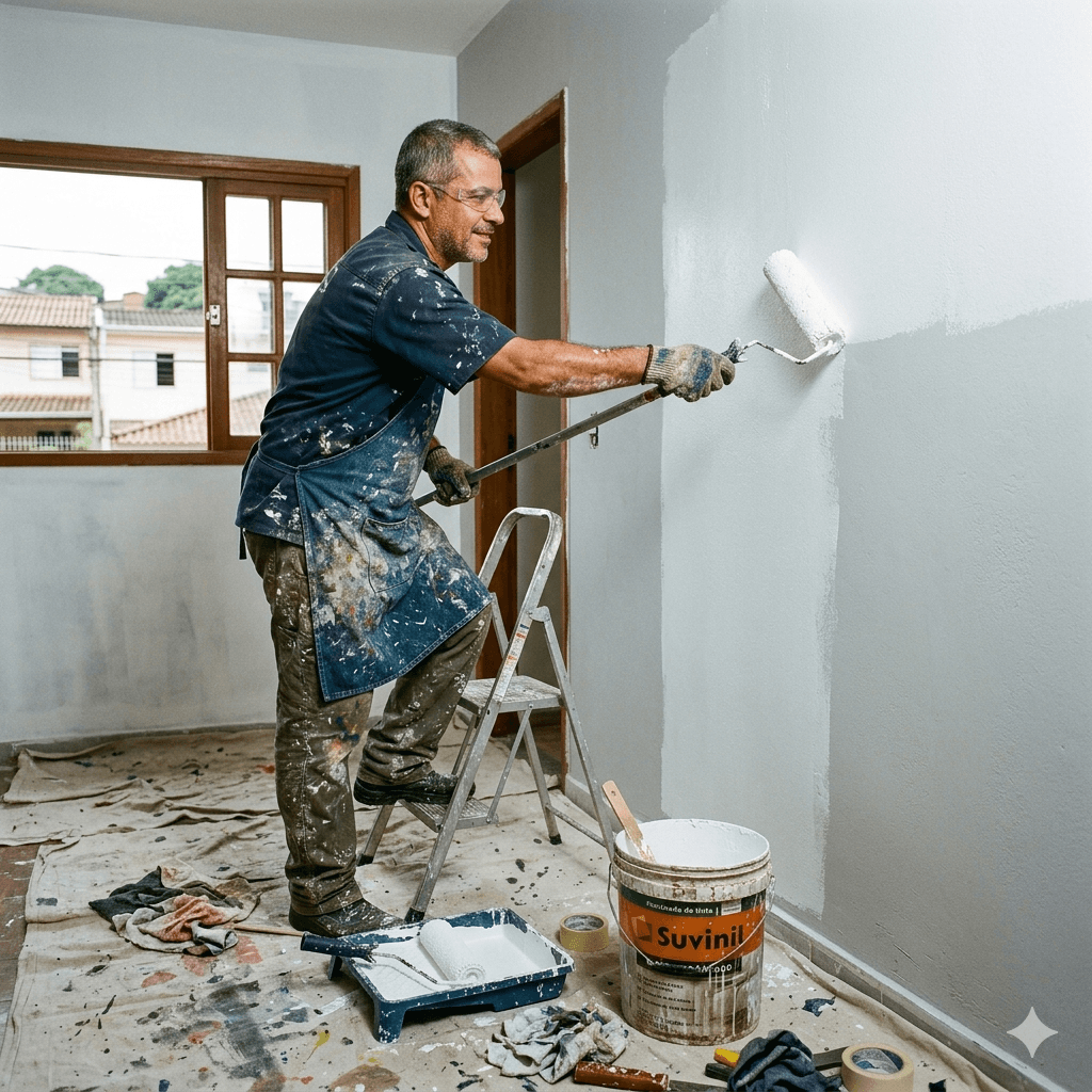 Profissional em atividade